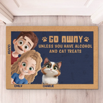 Custom Photo Funny Cat Lover Gifts - Personalized Doormat