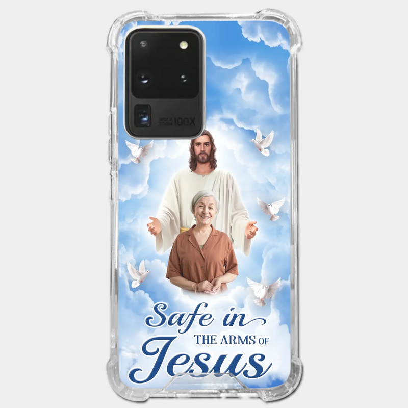 Christian Memorial God Has You in His Arms Sympathy Gift - Phone Case