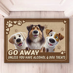 Funny Dog Lover Front Door Decor - Doormat