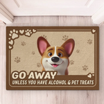 Funny Dog Lover Front Door Decor - Doormat