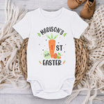 Custom Name First Easter Gifts for Baby - Personalized Baby Onesies