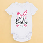 Custom Name First Easter Gifts for Baby - Personalized Baby Onesies