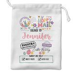 Custom Name Easter Bunny Mail Gifts for Kids - Personalized Favor Bag
