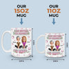 Just Like Mom, But Cooler - Family Personalized Custom 3D Inflated Effect Printed Mug - Mother's Day, Gift For Mom, Daughter