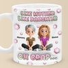 Just Like Mom, But Cooler - Family Personalized Custom 3D Inflated Effect Printed Mug - Mother's Day, Gift For Mom, Daughter
