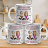 Just Like Mom, But Cooler - Family Personalized Custom 3D Inflated Effect Printed Mug - Mother's Day, Gift For Mom, Daughter