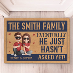 Custom Funny Family Name Gifts - Personalized Doormat