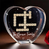 The Heart Of Our Family	- Family Personalized Custom 3D Crystal Heart Shaped - Gift For Family Members