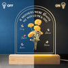 If Mothers Were Flowers We Would Pick You - Family  Personalized Custom Shaped 3D LED Light - Mother's Day, Gift For Mom