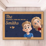 Custom Name Family Welcome Decor - Personalized Doormat