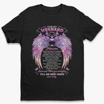 Custom Name Husband in Heaven Memorial Gifts for Wife - Personalized Apparel