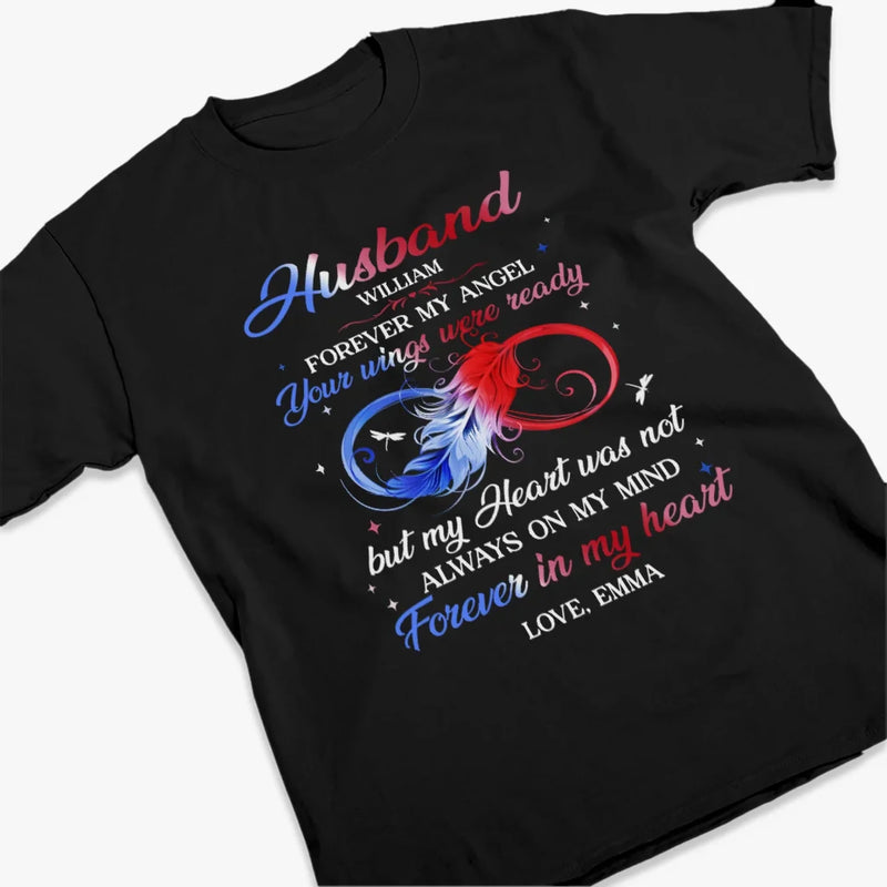 Custom Name Memorial Gifts for Husband - Personalized Apparel
