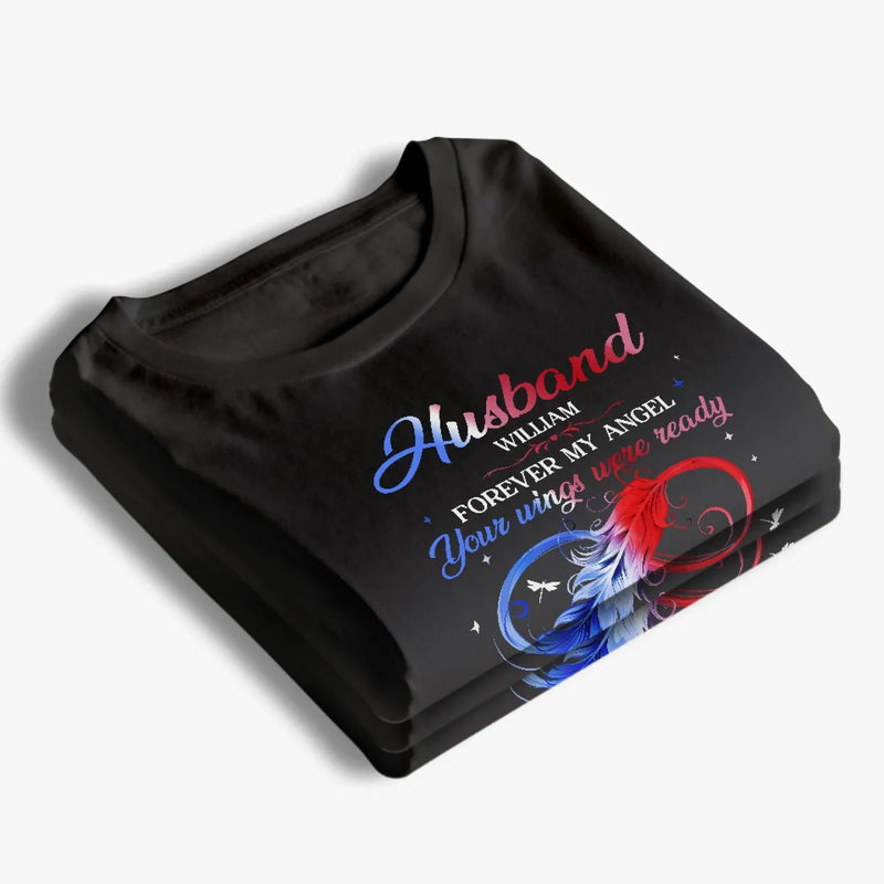 Custom Name Memorial Gifts for Husband - Personalized Apparel