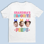 Custom Photo Grandma's Favorite Peeps Gifts for Grandma - Personalized Apparel