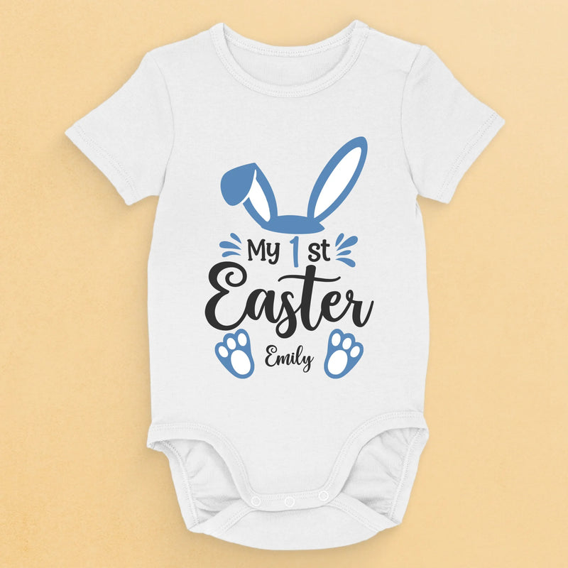 Custom Name First Easter Gifts for Baby - Personalized Baby Onesies