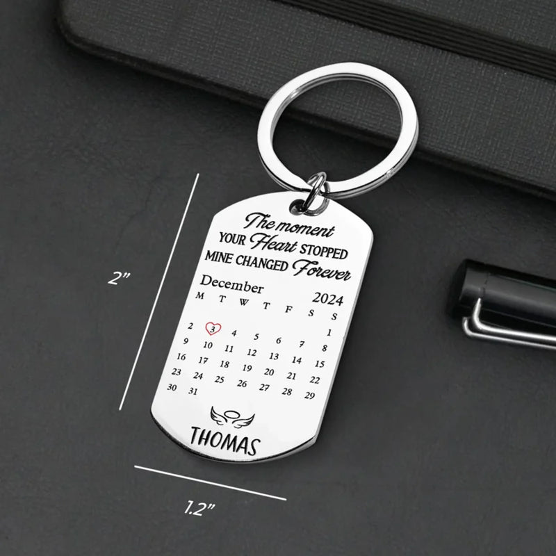 Custom Photo Memorial Gifts for Loved Ones - Personalized Keychain