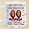 Just Like Mom, But Cooler - Family Personalized Custom 3D Inflated Effect Printed Mug - Mother's Day, Gift For Mom, Daughter