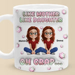 Custom Name Mother Daughter Gifts - Personalized Mugs