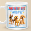 Our World Revolves Around Tiny Paws - Dog Personalized Custom Mug - Gift For Pet Owners, Pet Lovers