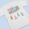 Little Bunnies, Big Love - Family Personalized Custom Unisex T-shirt, Premium T-shirt, Hoodie - Easter Gift For Mom, Grandma