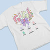 Mama Bunny Loves Her Peeps - Family Personalized Custom Unisex T-shirt, Premium T-shirt, Hoodie - Easter Gift For Mom, Grandma