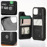 Custom Name Camping Gifts for Campers - Personalized Wallet Phone Case