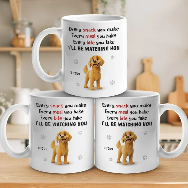This Home Runs On Tail Wags And Snack Bribes - Dog Personalized Custom Mug - Gift For Pet Owners, Pet Lovers