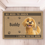 Custom Pet Name Dog Lover Gifts - Personalized Doormat