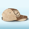 Love In Every Heartbeat - Family Personalized Custom Hat, All Over Print Classic Cap - Gift For Family Members
