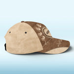 Custom Name Handprint Grandpa Gifts - Personalized Classic Cap