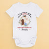 The Best Mommy Ever - Family Personalized Custom Baby Onesie - Mother's Day, Baby Shower Gift, Gift For First Mom
