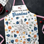 Custom Name Blessed to Be Called Grandma Gifts - Personalized Apron
