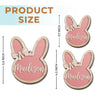 Joyful Easter Blessings - Family Personalized Custom Ornament - Wood Custom Shaped - Easter Gift For Family Members