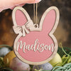 Joyful Easter Blessings - Family Personalized Custom Ornament - Wood Custom Shaped - Easter Gift For Family Members