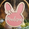 Joyful Easter Blessings - Family Personalized Custom Ornament - Wood Custom Shaped - Easter Gift For Family Members
