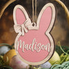 Joyful Easter Blessings - Family Personalized Custom Ornament - Wood Custom Shaped - Easter Gift For Family Members