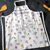 Cooking, Loving With Grandkids - Family Personalized Custom Apron - Mother's Day, Gift For Mom, Grandma