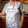 Cooking, Loving With Grandkids - Family Personalized Custom Apron - Mother's Day, Gift For Mom, Grandma