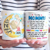 From My Tiny Hands To Your Big Heart - Family Personalized Custom Mug - Mother's Day, Baby Shower Gift, Gift For First Mom