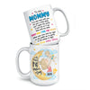 From My Tiny Hands To Your Big Heart - Family Personalized Custom Mug - Mother's Day, Baby Shower Gift, Gift For First Mom