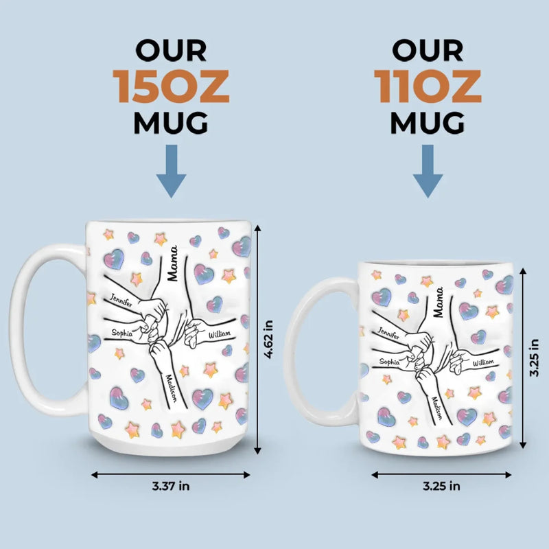 Custom Name Family Gifts for Mom - Personalized Mugs