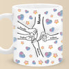 Holding Mama’s Love Forever - Family Personalized Custom 3D Inflated Effect Printed Mug - Mother's Day Gift For Mom, Grandma