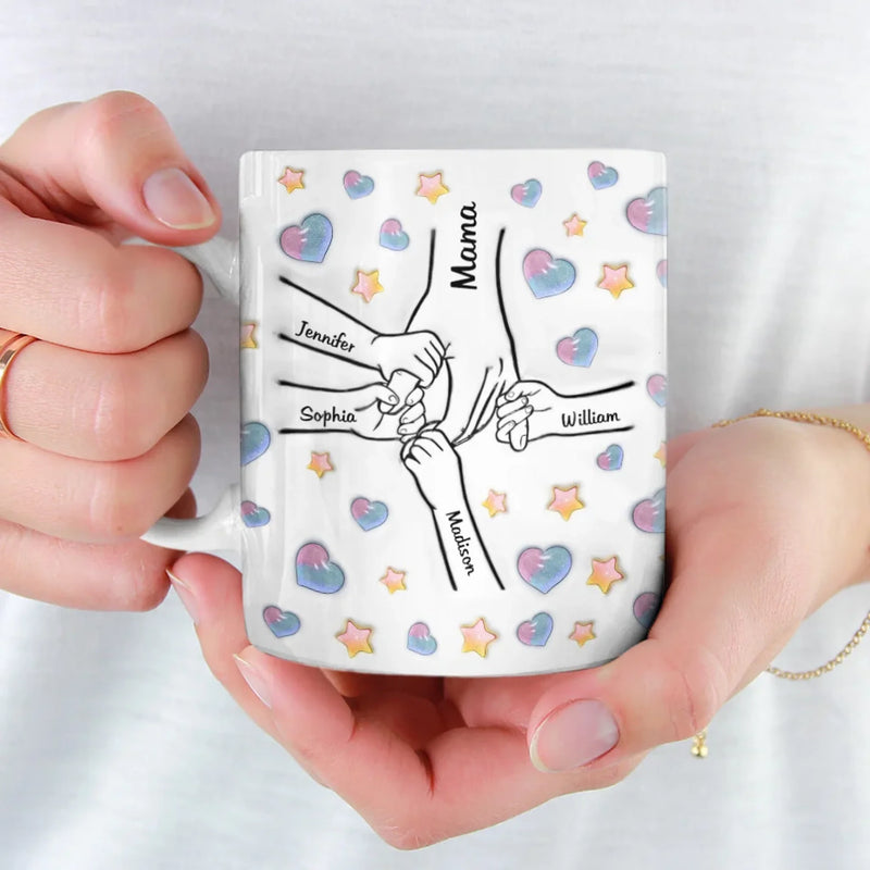 Custom Name Family Gifts for Mom - Personalized Mugs