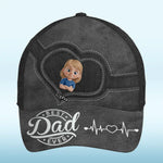 Custom Family Name Gifts for Papa - Personalized Classic Cap