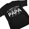 Being Papa Is My Greatest Blessing -  Family Personalized Custom Unisex T-Shirt, Premium T-shirt, Hoodie - Father's Day Gift For Dad, Grandpa