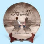 Custom Name Couple Keepsake Gifts - Personalized Ceramic Plate