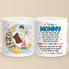 From My Tiny Hands To Your Big Heart - Family Personalized Custom Mug - Mother's Day, Baby Shower Gift, Gift For First Mom