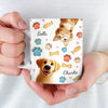 Stay Pawsitive, Wag More, Bark Less - Dog & Cat Personalized Custom 3D Inflated Effect Printed Mug - Gift For Pet Owners, Pet Lovers