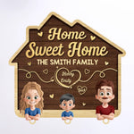 Custom Family Name Home Gifts - Personalized Acrylic Puzzle Key Holder