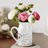 A Mother’s Love Is The Greatest Gift - Family Personalized Custom Home Decor Flower Vase - Mother's Day, House Warming Gift For Mom, Daughter